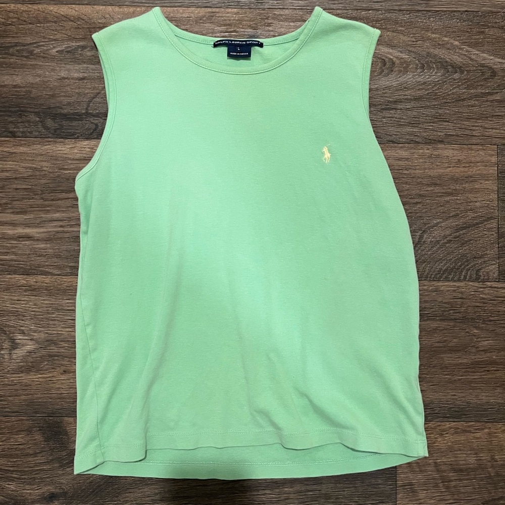 Ralph Lauren Sport Women’s Light Green Tank